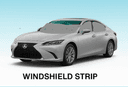 Window Tint Windshield Strip